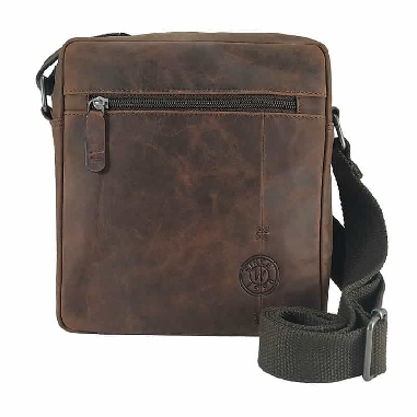 Bolso hombre Piel artesanal Nature Wildzone cuero