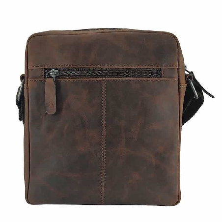 Bolso hombre Piel artesanal Nature Wildzone cuero