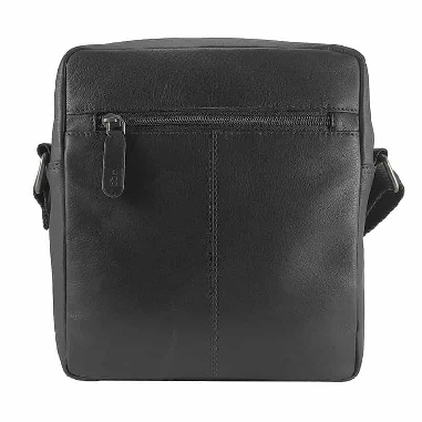 Bolso hombre Piel artesanal ACQ Apolo Negro