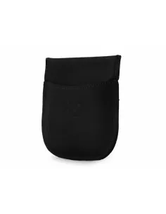 Monedero fleje hombre en Piel ACQ Negro