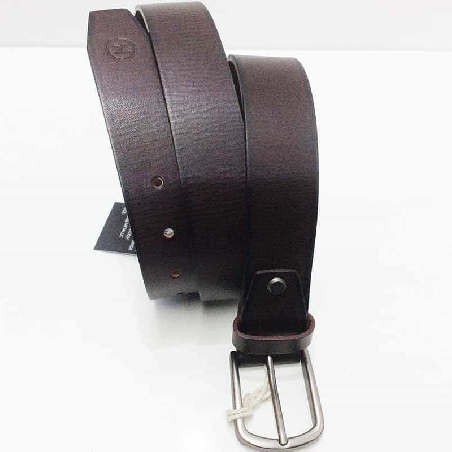 Cinturon cuero Hombre Kronos en Marron