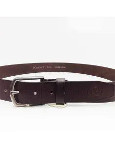 Cinturon cuero Hombre Kronos en Marron 2