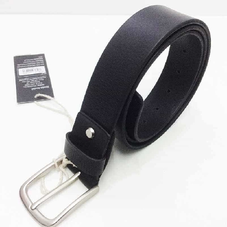Cinturon cuero Hombre Kronos ancho en Negro