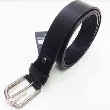 Cinturon cuero Hombre Kronos en Negro