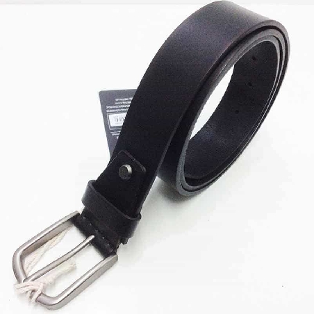 Cinturon cuero Hombre Kronos en Negro