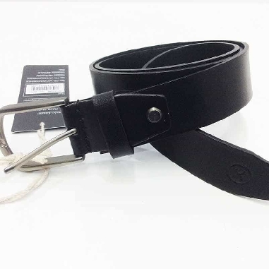 Cinturon cuero Hombre Kronos en Negro