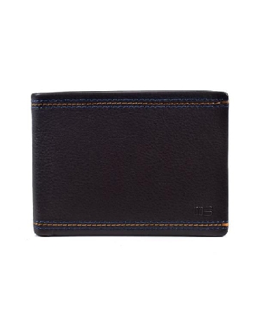 Americana con monedero para hombre en Piel Flor Marrón Bellido