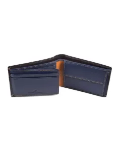 Americana con monedero para hombre en Piel Flor Marrón Bellido 2