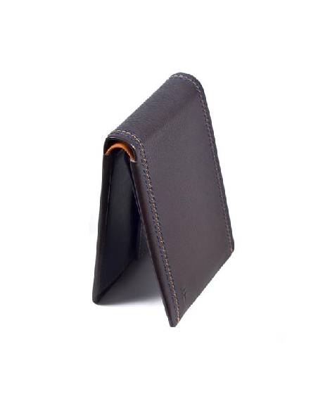 Americana con monedero para hombre en Piel Flor Marrón Bellido