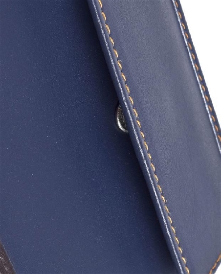 Americana con monedero para hombre en Piel Flor Marrón Bellido