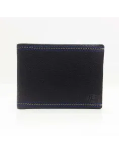 Americana para hombre en Piel Flor Negra Bellido