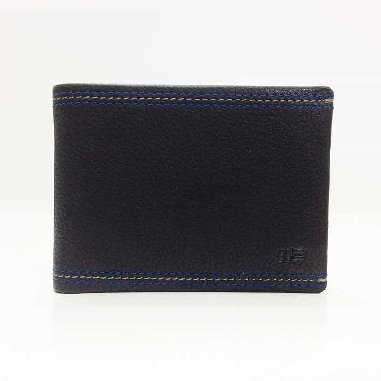 Americana para hombre en Piel Flor Negra Bellido