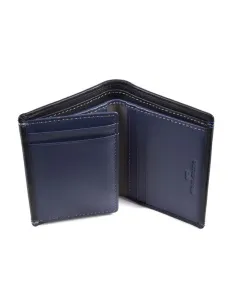 Billetera para hombre en Piel Flor Negra Miguel Bellido 2