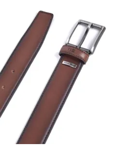 Cinturon de Miguel Bellido Piel Vacuno engrasada Marron 2