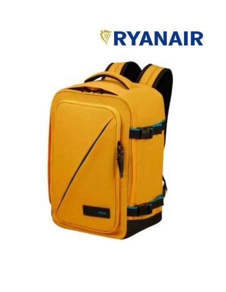 Mochila American Tourister Take2Cabin S Amarilla