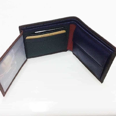 Americana con monedero hombre de Piel Titto Bluni Casual en Marron