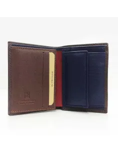 Cartera con monedero hombre de Piel Titto Bluni Casual en Marron 2