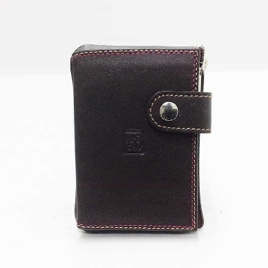 Monedero tarjetero hombre de Piel Titto Bluni Casual en Marron
