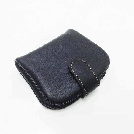 Monedero tacon hombre de Piel Titto Bluni Casual Negro