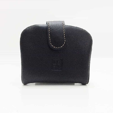 Monedero tacon hombre de Piel Titto Bluni Casual Negro