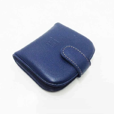 Monedero tacon hombre de Piel Titto Bluni Casual Azul