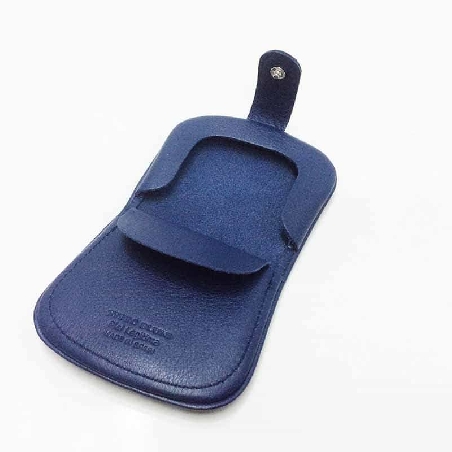 Monedero tacon hombre de Piel Titto Bluni Casual Azul