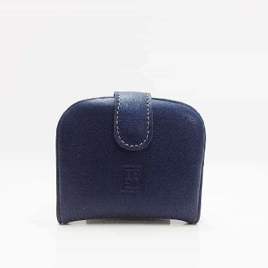 Monedero tacon hombre de Piel Titto Bluni Casual Azul