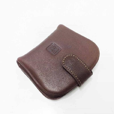 Monedero tacon hombre de Piel Titto Bluni Casual Brandy
