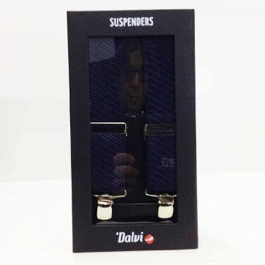 Tirantes para hombre originales en Marino de 35mm