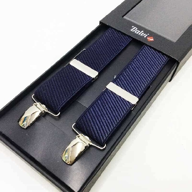 Tirantes para hombre originales en Marino de 35mm