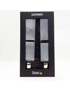 Tirantes para hombre originales en Grises de 35mm