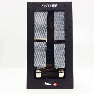 Tirantes para hombre originales en Grises de 35mm