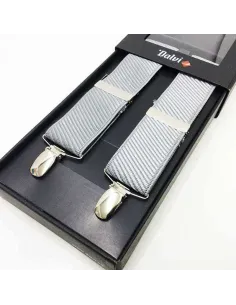 Tirantes para hombre originales en Grises de 35mm 2
