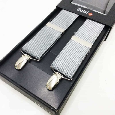 Tirantes para hombre originales en Grises de 35mm
