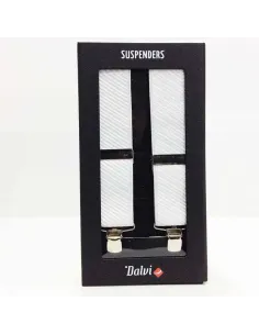 Tirantes para hombre originales en Blancos de 35mm