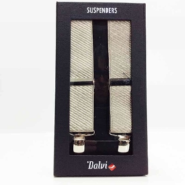 Tirantes para hombre originales en Beig de 35mm