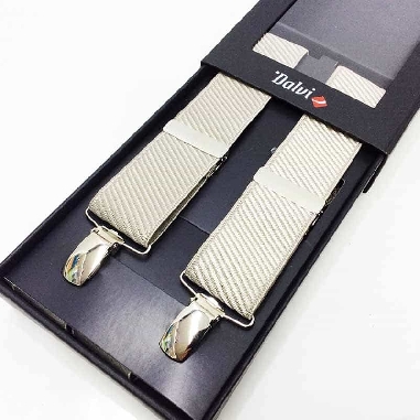 Tirantes para hombre originales en Beig de 35mm