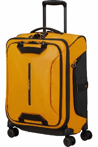 Maleta para cabina Samsonite Ecodiver amarillo 4 ruedas