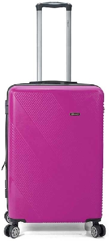 Maleta de cabina barata Outlet Benzi Expandible Rosa