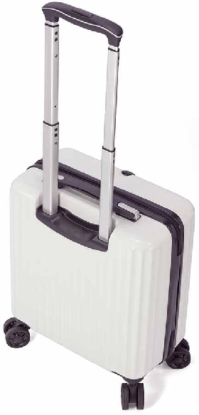 Maleta para debajo del asiento del avion en Blanca