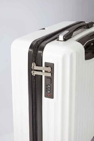 Maleta para debajo del asiento del avion en Blanca