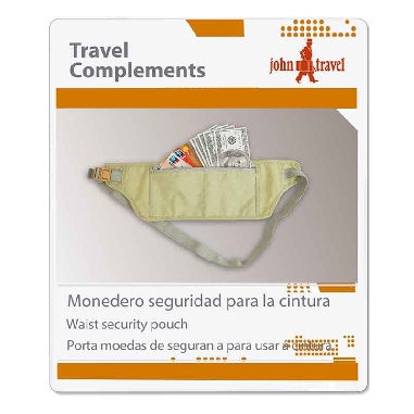 Monedero de seguridad para la cintura John Travel