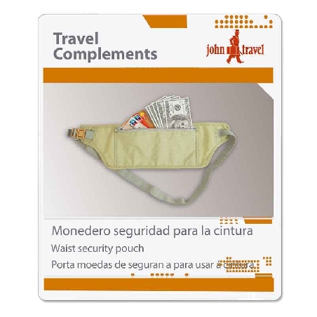 Monedero de seguridad para la cintura John Travel