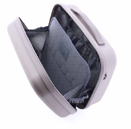 Neceser rígido para viaje Gladiator Bionic en Beig