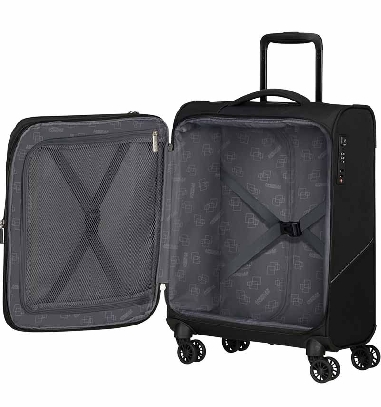 Maleta American Tourister Summerride Negra de Cabina