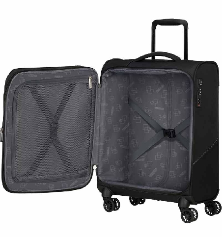 Maleta American Tourister Summerride Negra de Cabina