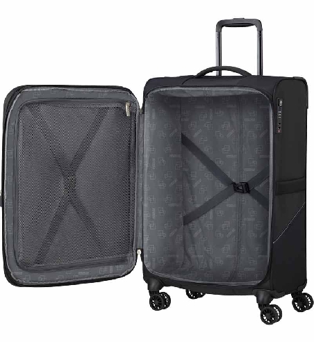 Maleta American Tourister Summerride Negra Mediana
