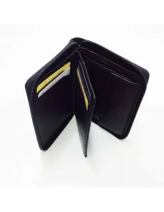 Cartera con monedero de JL Piel Clasic con cierre de Cremallera 2