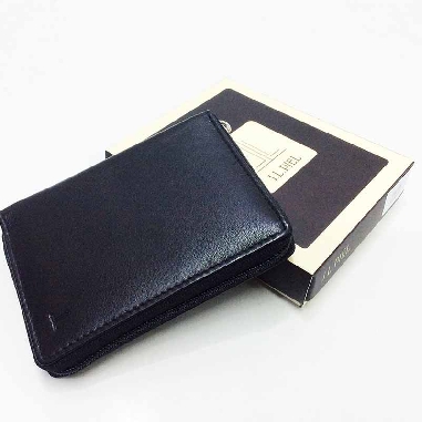 Cartera con monedero de JL Piel Clasic con cierre de Cremallera