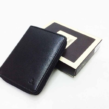 Cartera de JL Piel Clasic con cierre de Cremallera